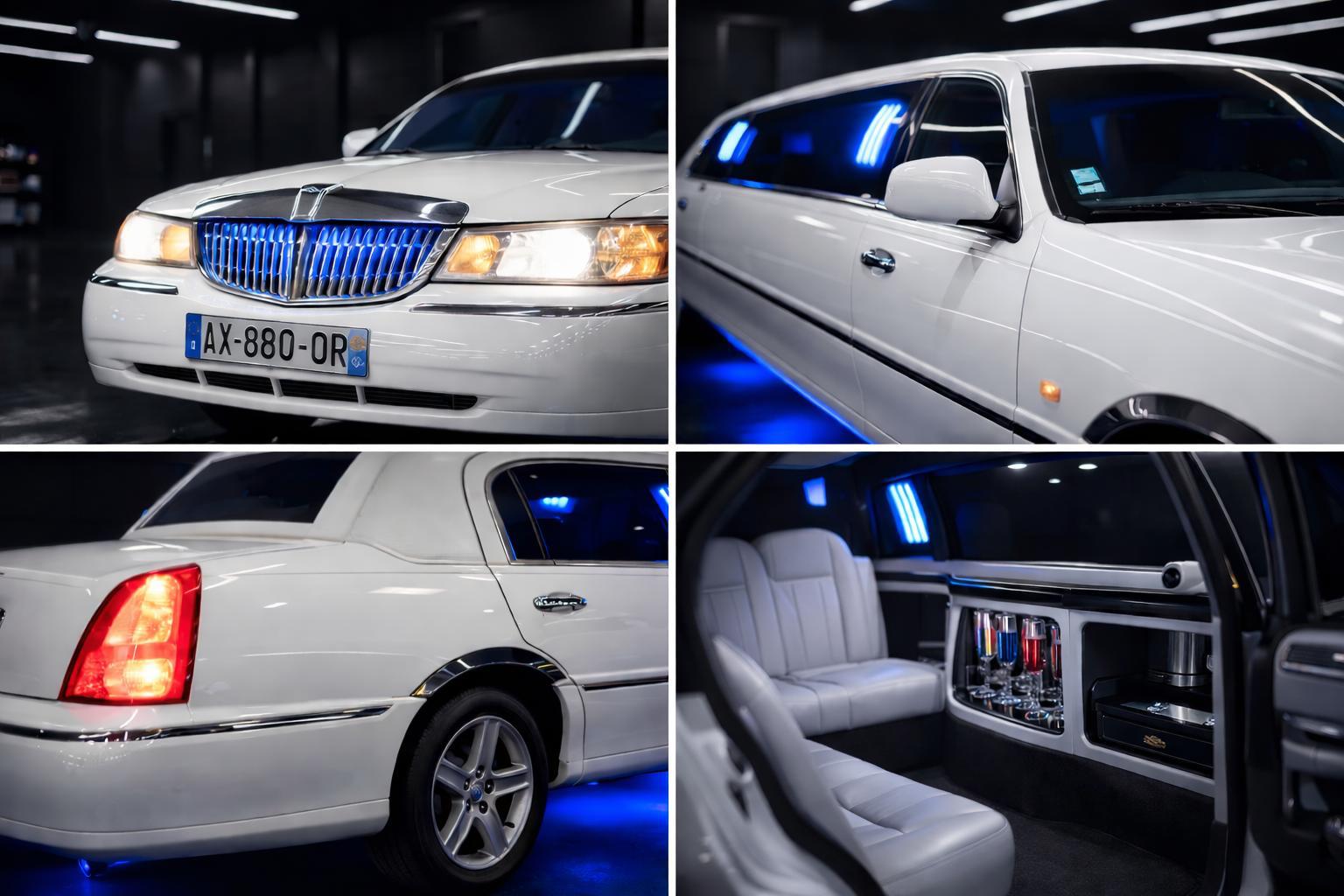 Détails limousine et finition premium